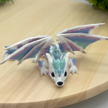 Kristallwolfsdrache - Nebellicht